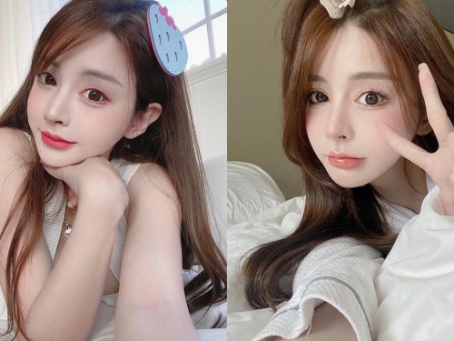 大眼正妹「床上自拍又純又欲」，「白皙曲線」讓人馬上醒腦！