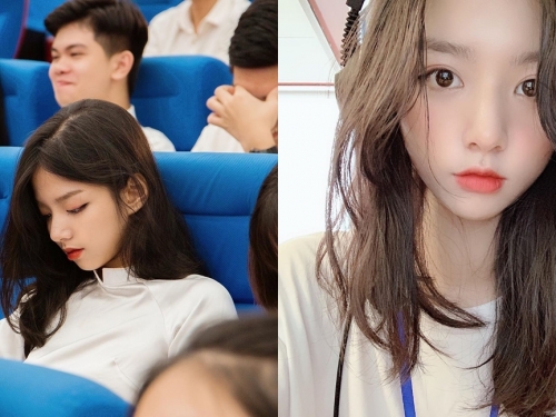 開學遭偷拍後引暴動！18歲越南大一小清新「Phan Thi Minh Hang」精緻五官+勾魂眼超魅