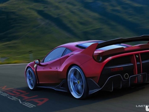裝上超多碳纖維套件，這樣才能跟FXX K一別苗頭？Misha Design Ferrari 488 GTB