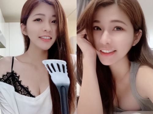 性感工程師「小萱Sonia」電眼甜笑惹人愛，飽滿渾圓的雙峰更讓男同事淪陷！