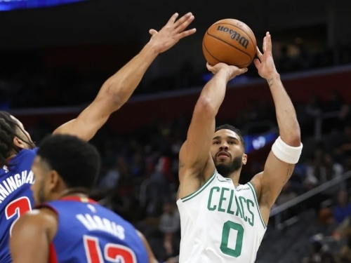 NBA》領先活塞23分險翻船！泰托姆關鍵搶分 綠衫軍仍取3連勝