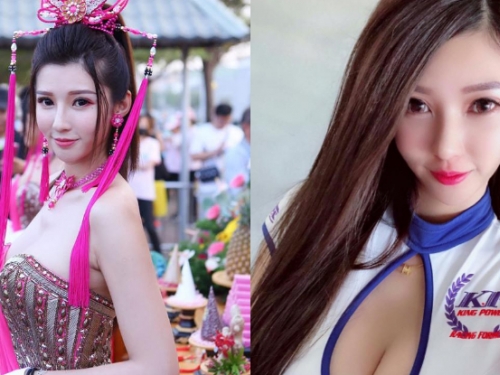 全台最性感禮生「Candy 糖糖」完美身材太火辣　信徒都無法專心祭祀了！