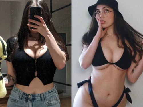 兇！肉慾系妹子乳量驚人…　隨時隨地處於爆釦邊緣讓人忍不住充滿期待