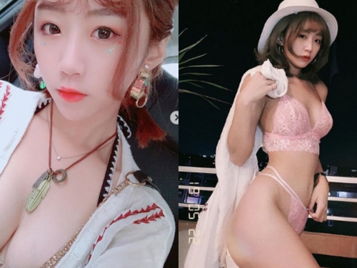 太辣了救命！「短髮嫩奶妹」胸前份量ＱＱ彈彈，白皙柔軟真的像軟糖！