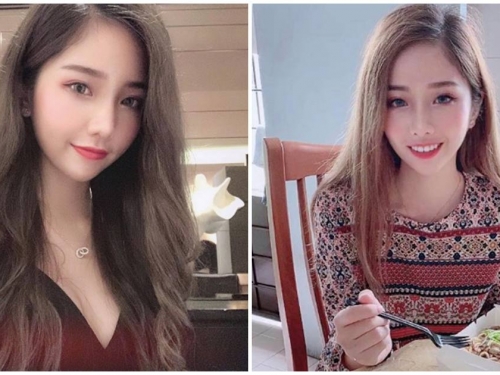 「電眼妹子」SerenaWong對著你甜笑，用餐時「氣質滿分」迷暈粉絲！