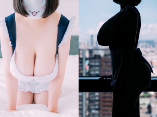 不露臉寫真女神《麥麥》有夠狂　不僅什麼都露尺度大…連巨乳都很大！