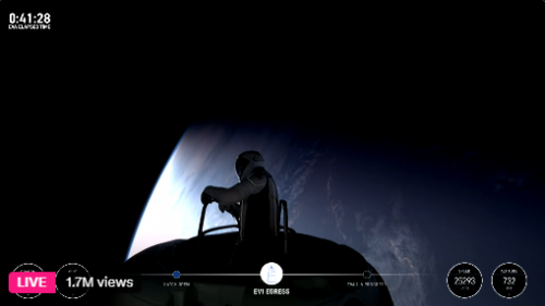 締造新里程碑！ SpaceX完成民間太空漫步任務