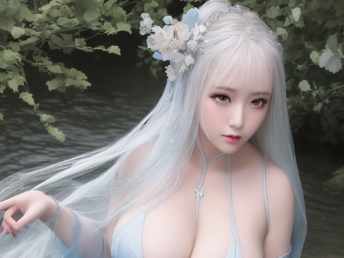 AI Generates Fairy Beauty in the Forest