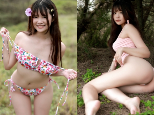 最美一道風景！萌系美少女《茜茜》野外初體驗　「首本戶外寫真」曝光