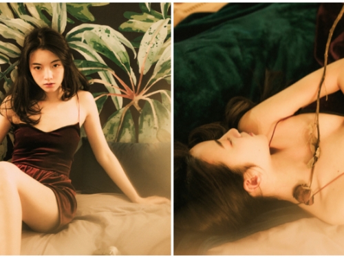 帶刺的少女寫真！「青春胴體」若有似無的勾引，美乳與長腿的自助餐！