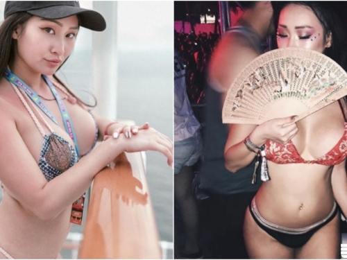 歐美規格「豐乳肉臀」！小麥肌＋渾圓大奶的絕妙組合！是外國人的形狀！