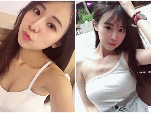 長腿辣妹「豐滿曲線超迷人」，白皙辣腿真的太逆天了！
