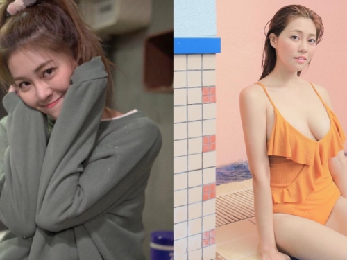 香港航空氣質空服員「張嘉欣」是超級隱乳　火辣身材深藏不露