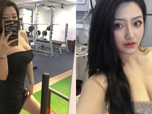 穿阿捏去健身房真的母湯！正妹「Gina」平口洋裝當運動服 超凶狠曲線直接看呆