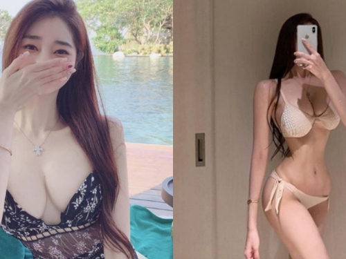芭比娃娃的魔鬼身材！南韓巨乳妹「蜂腰翹臀」曲線驚人，每次露出都好妖豔！
