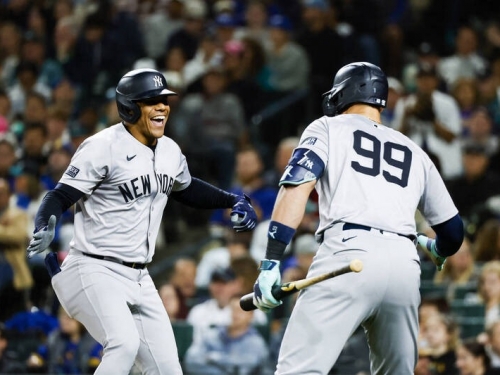 MLB》索托、賈吉合寫史上首見雙人組神紀錄 洋基希爾好投奪第14勝