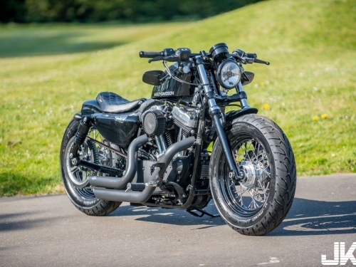 低調卻「超亮眼」！哈雷Forty-Eight「Dragster Style」