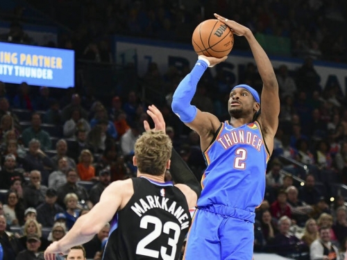 NBA》雷霆SGA飆分秀！ 狂砍生涯新高54分率隊力退爵士