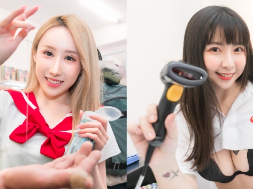 JR Store「一日店長」玩好大！現場直接和JKF女郎一起試用情趣用品