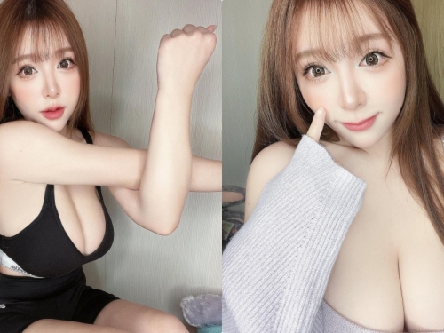 巨乳正妹「本壘奈」車內超辣搖晃，「猛烈美乳曲線」太吸睛！