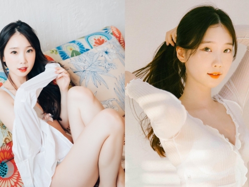 萌系內衣模特「퓨딩」粉嫩氣質散發甜甜香氣　纖細迷人「S型身段」超級惹火