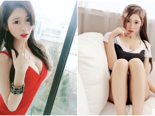 有著神級美腿的「童顏巨乳妹」，「超惹火比例」太不科學了！