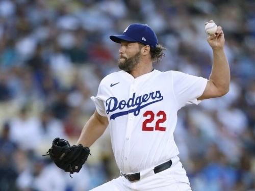 MLB》直球均速143公里照樣宰制教士！37歲神獸克蕭獲雙方教頭盛讚