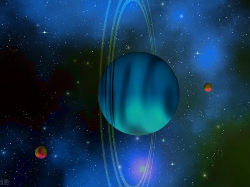 天王星和它的衛星為什麼都是側著旋轉的？