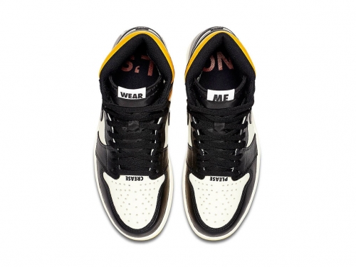 要買請自己來！Air Jordan 1「Not For Resale」推出黃色版本 買完一樣要落地穿出去！