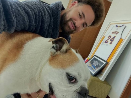 NBA》多美好的13年光陰 K湯發文道別愛犬Rocco