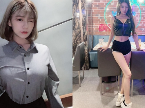 超派「巨乳櫃姐」4ni？俏皮正妹「青青」身材超OP，32F尺寸保養有秘訣！