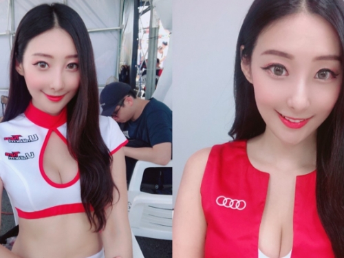 葵花仙子降臨在此！「吳采婕Joan」清澈大眼笑容完美，深溝和細嫩美腿更被大讚好貨！