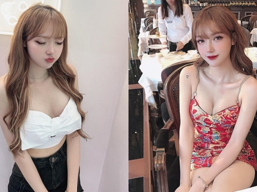 餐廳甜美正妹「緊身洋裝穿好短」，白皙嫩腿視角太邪惡了！