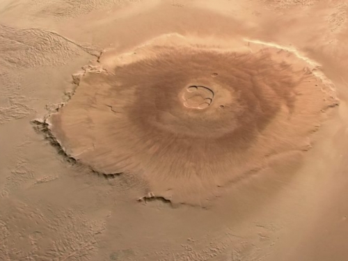 火星地表最巨大火山，可能曾是汪洋中一座島
