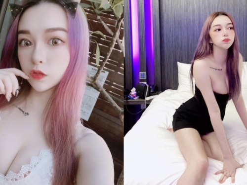 遠遠就看到那一雙洋娃娃大眼！辣模「Olivia 林沂」連「美乳、纖腰、長腿」也包辦