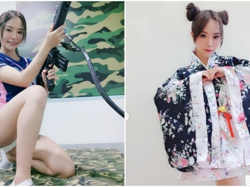 正妹射擊「臀部曲線畢露」！「白嫩逆天美腿」讓網友快把持不住了！