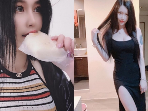 超強大素人正妹「娃娃」身材好犯規，吃個早餐長輩放桌上，稍微彎腰都怕掉出來～
