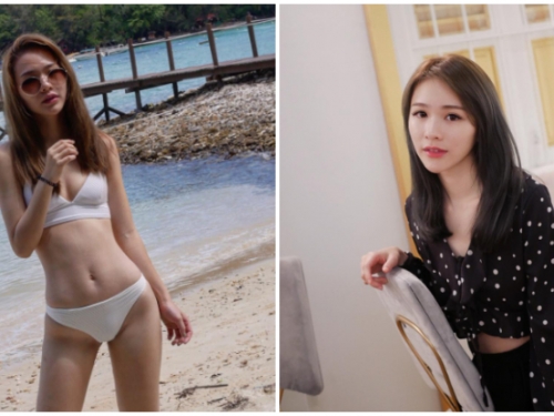「氣質正妹」緊緻火辣的時尚美體！性感腰身外加修長美腿，美到你不要不要！