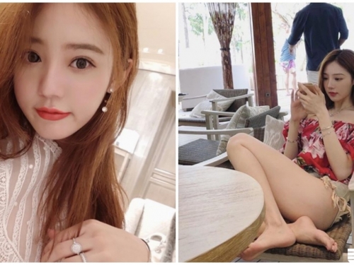 網拍老闆娘「性感辣腿超惹火」，光滑大腿肌「坐姿超引遐想」！