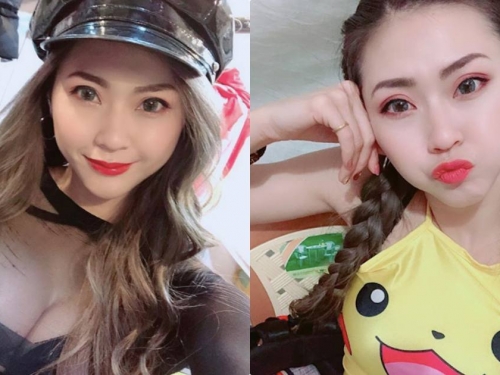 美艷「性感舞者」杜格格，黑色透視裝超爆乳，粉絲鼻血要噴光了！