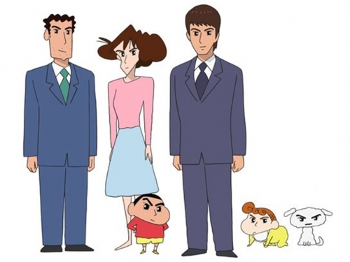 野原一家全員都變木村拓哉？淺談《I'm home》與《蠟筆小新》互動故事！