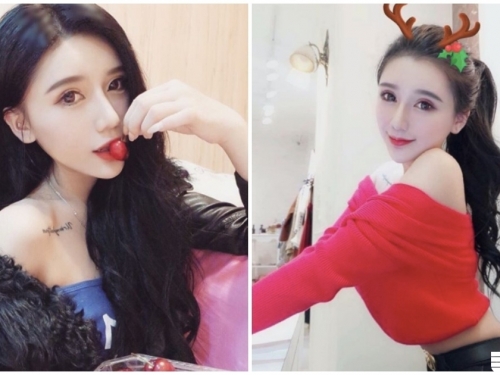 正妹吃櫻桃「畫面好惹火」，纖腰+白皙美肌，看了都口水直流了！