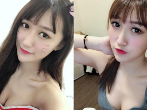 小心被打趴！超人氣萌甜實況主「蝴蝶兒」打遊戲不忘給福利，性感體態讓人想撲倒！
