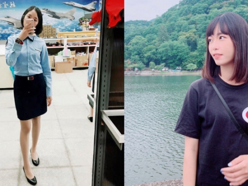氣質清新「女空軍」可愛到不行！一雙逆天長腿就是她的招牌武器