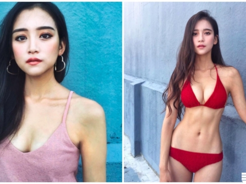 辣模徐婷驚人曲線超性感！高顏值爆乳身材，實在太有女人味了！