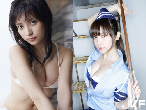 狂沖奶溝！現役「巨乳小護士」激情淋浴　豪乳「磨蹭玻璃」塞滿畫面