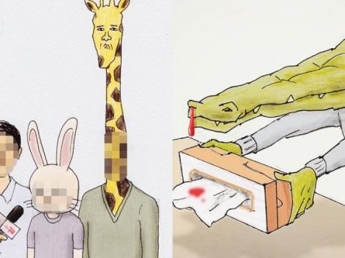 人生好難！嘲諷系動物插圖家Keigo推新書，紓解你的生活負能量！