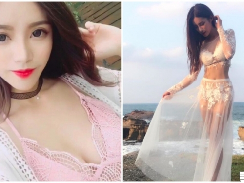 IG火辣性感女神！透明薄紗「搶眼身材完全展現」，爆乳照真的超美！