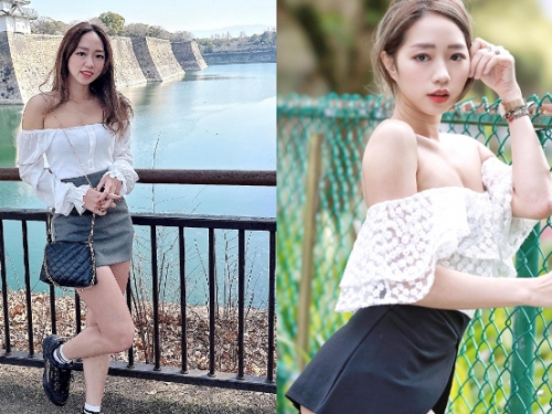 性感甜心「魚魚Fish」小洋裝大爆乳，「蜜汁臀腿」開約拍拍拍！