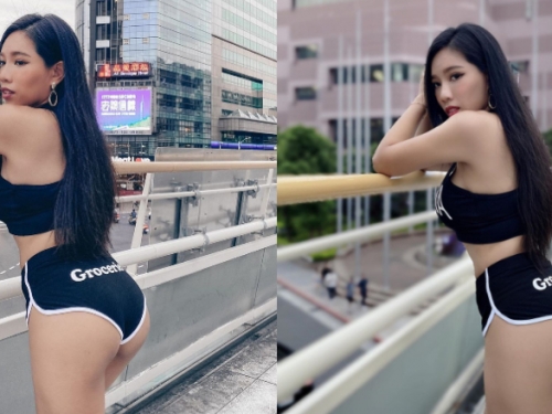 翹臀女王「艾咪Amy」台北街頭大露屁股蛋　歐美規線條讓人欲罷不能